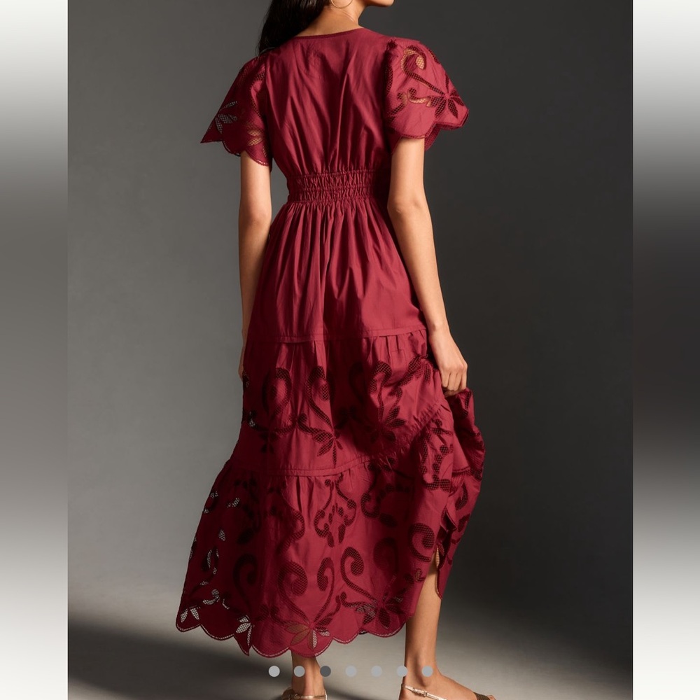 Anthropologie The Somerset maxi dress : cutwork edition - Picture 3 of 9
